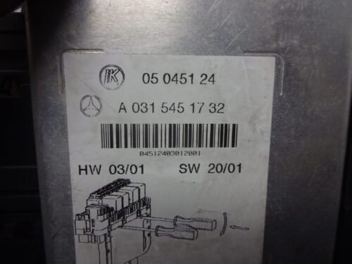 Módulo Sam caja de fusibles Mercedes W220 A0315451732 05045124
