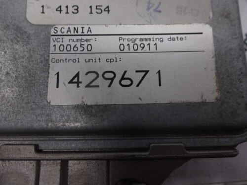 Centralita del motor Scania 1413154 1429671 BOSCH 0 281 001 322 0281001322