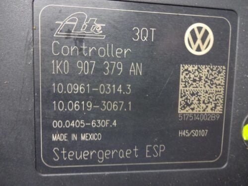 ABS Golf Audi Seat 1K0614517BD ATE 1K0907379AN 10096103143 10021202204