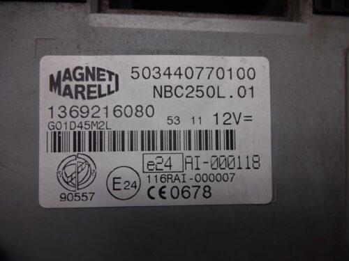 BSI Caja de fusibles Fiat Ducato PEUGEOT CITROEN 1369216080 503440770100 NBC250L.01
