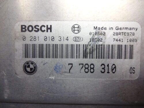Centralita del motor BMW 0281010314 7786581 7 786 581