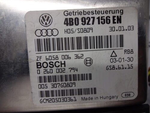 DSC02198 Transmisión controlador AUDI A6 4B0927156EN 0260002794 4BO927156EN