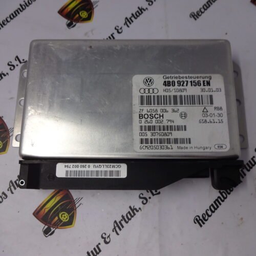 Transmisión controlador AUDI A6 4B0927156EN 0260002794 4BO927156EN