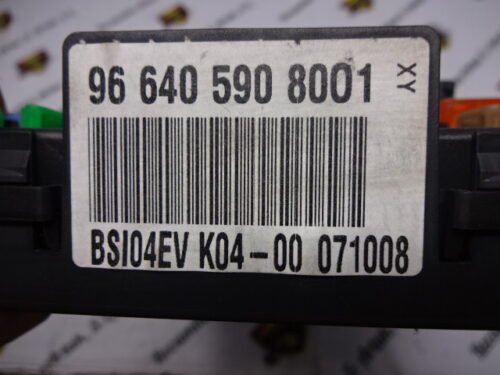 BSI Caja de fusibles Peugeot Partner Citroen Berlingo 966405908001 BSI04EV K04-00