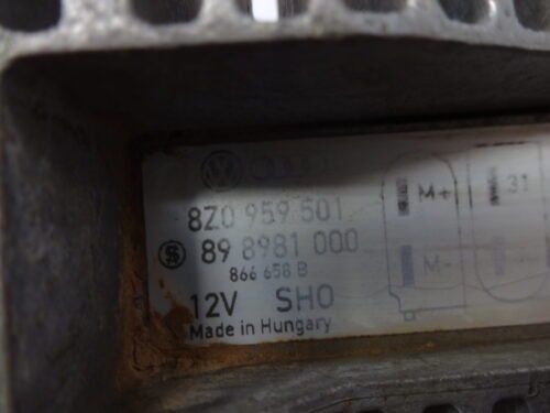 Relé del ventilador del radiador Audi A2 8Z0959501 8ZO959501 SHO 898981000