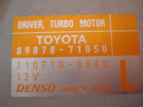 Centralita Toyota DRIVER 89878-71050 8987871050 110710-0840