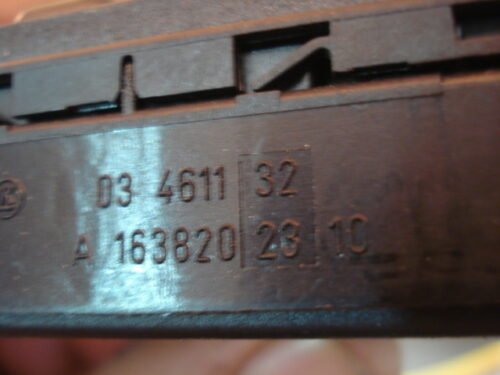 Interruptor de control del asiento  Mercedes ML 270 A1638202310 1638202310 03461132