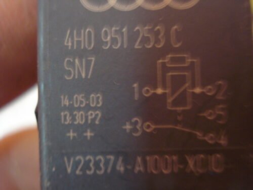 Relé Rele VW SEAT SKODA AUDI 4H0951253C 4HO951253C
