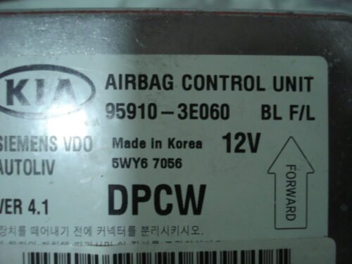 Airbag Centralita Kia Sorento 959103E060 95910-3E060 5WY67056