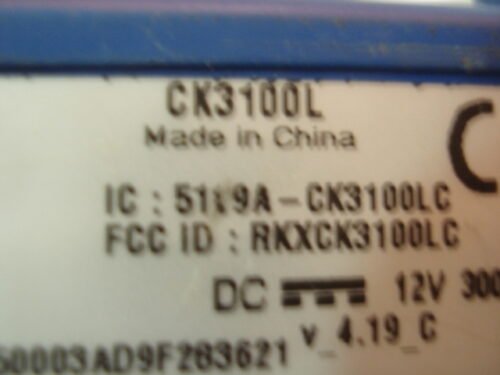 DSC06341 Centralita Bluetooth Teléfono Parrot CK3100L CK3100LC RKXCK3100LC