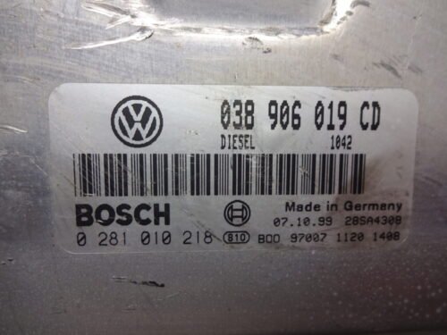 Centralita del motor AUDI VW SEAT SKODA 038906019CD 0281010218