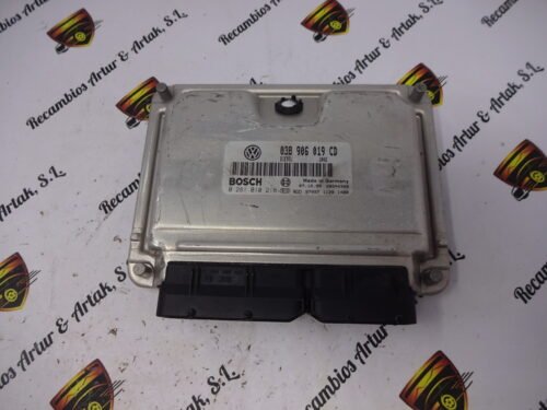 Centralita del motor AUDI VW SEAT SKODA 038906019CD 0281010218