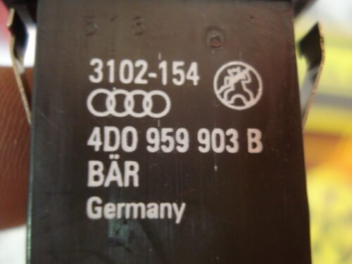 DSC06406 Interruptor eléctrico persiana AUDI A8 S8 4D0959903B 4DO959903B