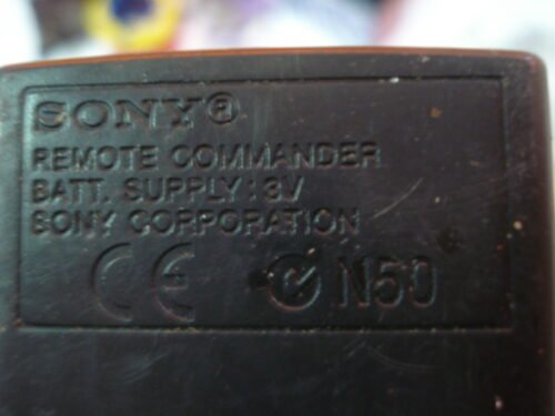SONY REMONTE COMMANDER BATT. SUPPLY 3V N50
