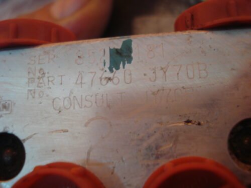 ABS RENAULT KOLEOS 47660JY70B 47660 JY70B E85080114