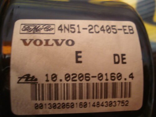 ABS VOLVO 4N51-2C405-EB 4N512C405EB 30672506A 10020601604
