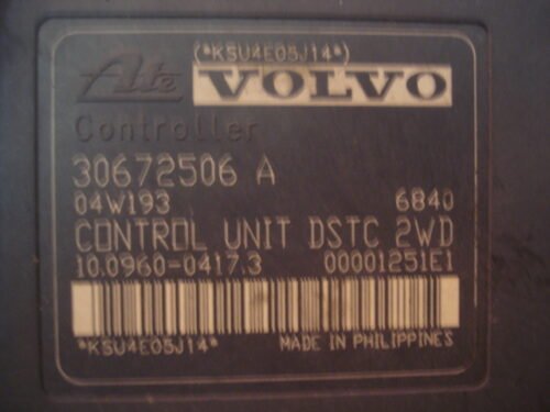 ABS VOLVO 4N51-2C405-EB 4N512C405EB 30672506A 10020601604