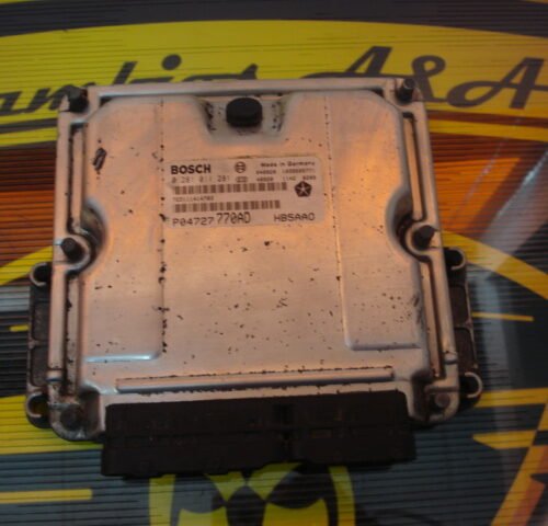 Centralita del motor Chrysler Voyager 0281011281 P04727770AD