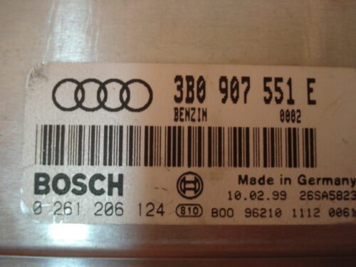 DSC06796 Centralita del motor AUDI A8 0261206124 3B0907551E 3BO907551E