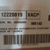 Centralita del motor Chevrolet DAEWOO 12220819 XACP MR140 R9