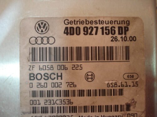 Transmisión controlador Audi VW 4D0927156DP 4D0 927 156 DP 0260002726