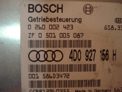 Transmisión controlador AUDI A8 0260002423 4D0927156H 4DO927156H
