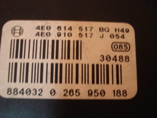 DSC06844 ABS AUDI A8 4E0614517BQ 0265225407 0265950188 4E0614517J