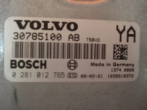 Centralita del motor VOLVO S80 V70 0281012765  30785100 30785100AB