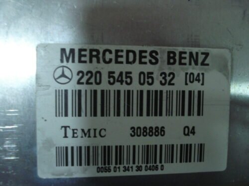 Transmisión controlador Mercedes-Benz W220 2205450532 TEMIC 308886 Q4