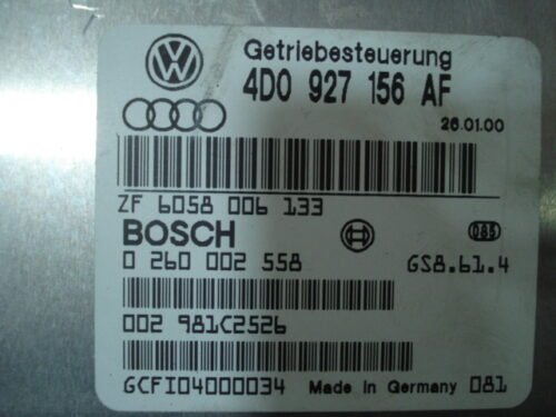 Módulo de control de transmisión Audi A8 4D0927156AF 4DO927156AF 0260002558