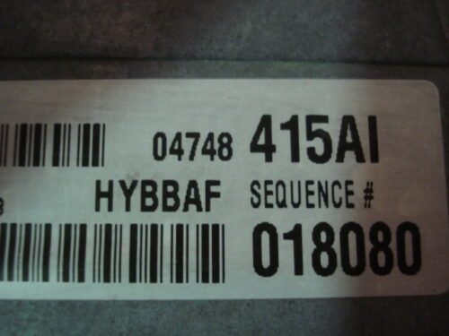 Centralita del motor CHRYSLER VOYAGER P04748415AI 04748415AI HYBBAF