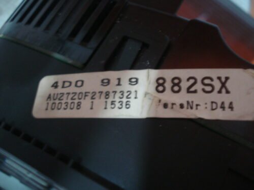 DSC06921 Cuadro de instrumentos Audi A8 4D0919882SX 4DO919882SX VDO 110208904054