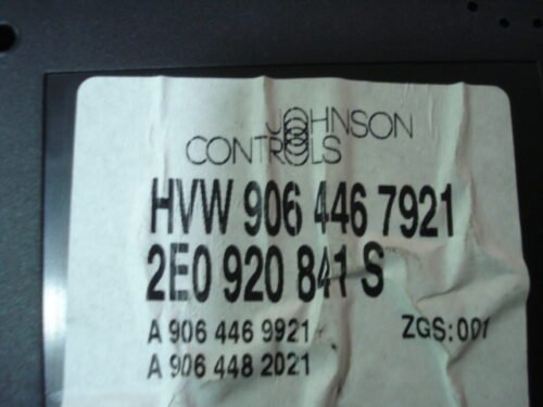 Cuadro VW CRAFTER 2E0920841 2E0920841S 9064467921 HVW9064467921