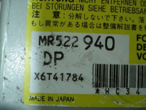 Airbag Centralita Mitsubishi L200 MR522940 DP X6T41784