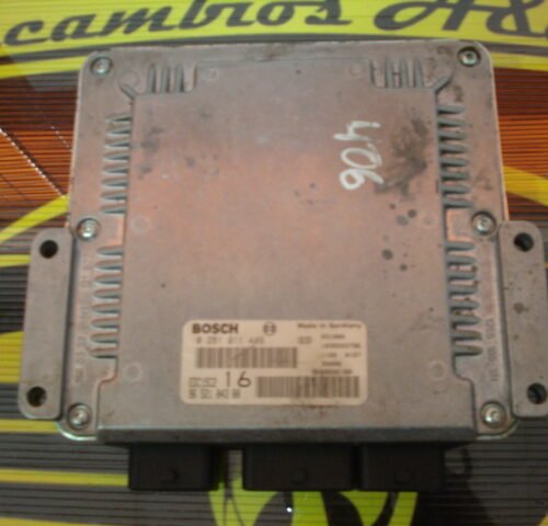 Centralita del motor Peugeot Citroen 0281011446 9652184380