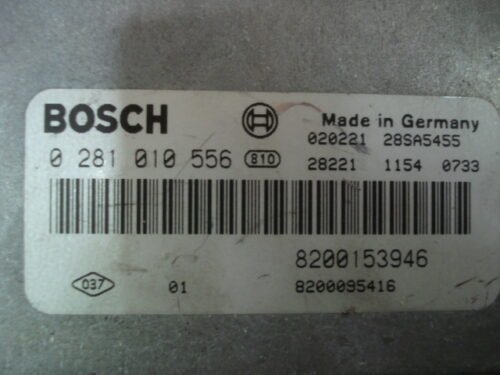 Centralita del motor Renault Laguna 0281010556 8200153946 8200095416