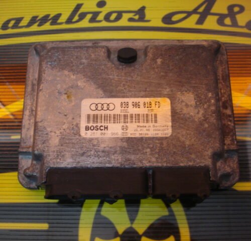 Centralita del motor Audi A4 038906018FD 0281001966  038 906 018 FD