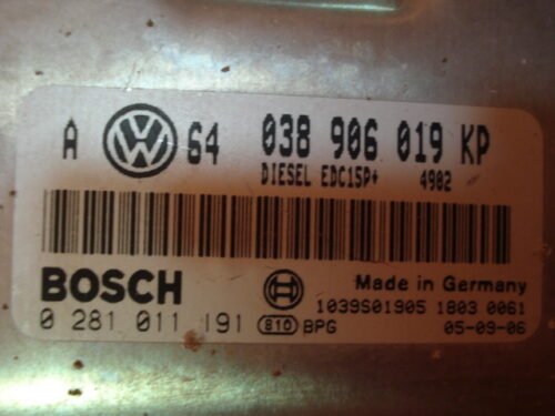 Centralita del motor VW Golf 4 038906019KP 038 906 019 KP 0281011191