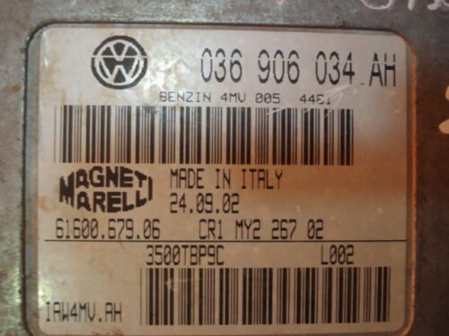 Centralita del motor  Seat Ibiza  036906034AH  6160067906  IAW4MVAH