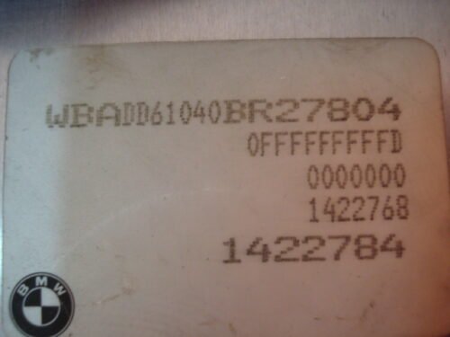 Transmisión controlador BMW 1422768 0260002360 1422784 1422768