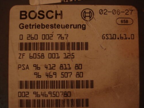 Módulo transmisión Citroen C5 0260002767 9641281180 9646950780
