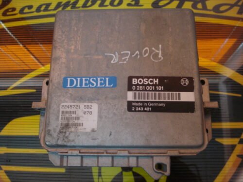 Centralita del motor BMW 2243421 0281001181 2245721