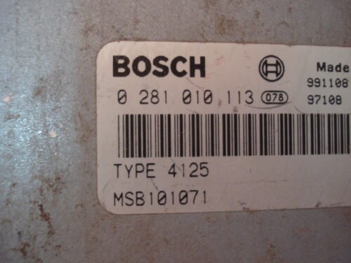 Centralita del motor Land Rover Freelander 0281010113 MSB101071 TYPE4125