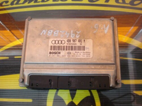 Centralita del motor AUDI A6 0281001949  4B0907401N 4BO907401N