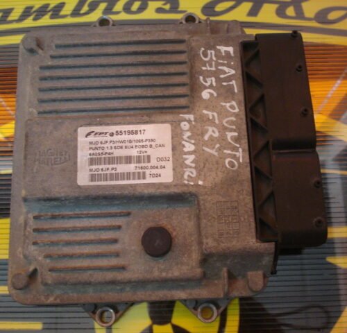 Centralita del motor Fiat Punto 55195817 7160000404  MJD6JPP3