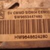 Centralita Citroen SID804 9653447480 9648624280 5WS40110CT 5WS40110C-T