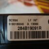 Controlador Confort Renault Megane 284B19091R S180180040A BCM95