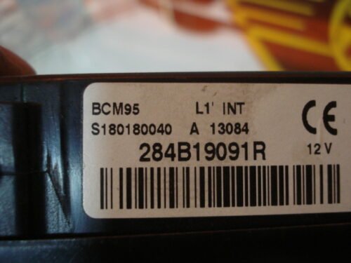 Controlador Confort Renault Megane 284B19091R S180180040A BCM95