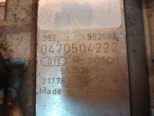 Bomba de inyección Opel Astra Zafira 55352864 0470504222