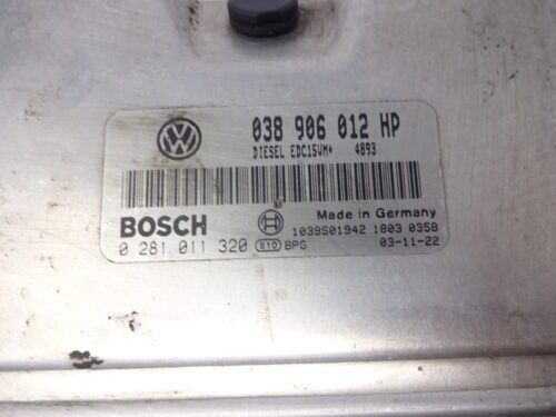 Centralita del motor Seat 038906012HP 0281011320 1039S01942